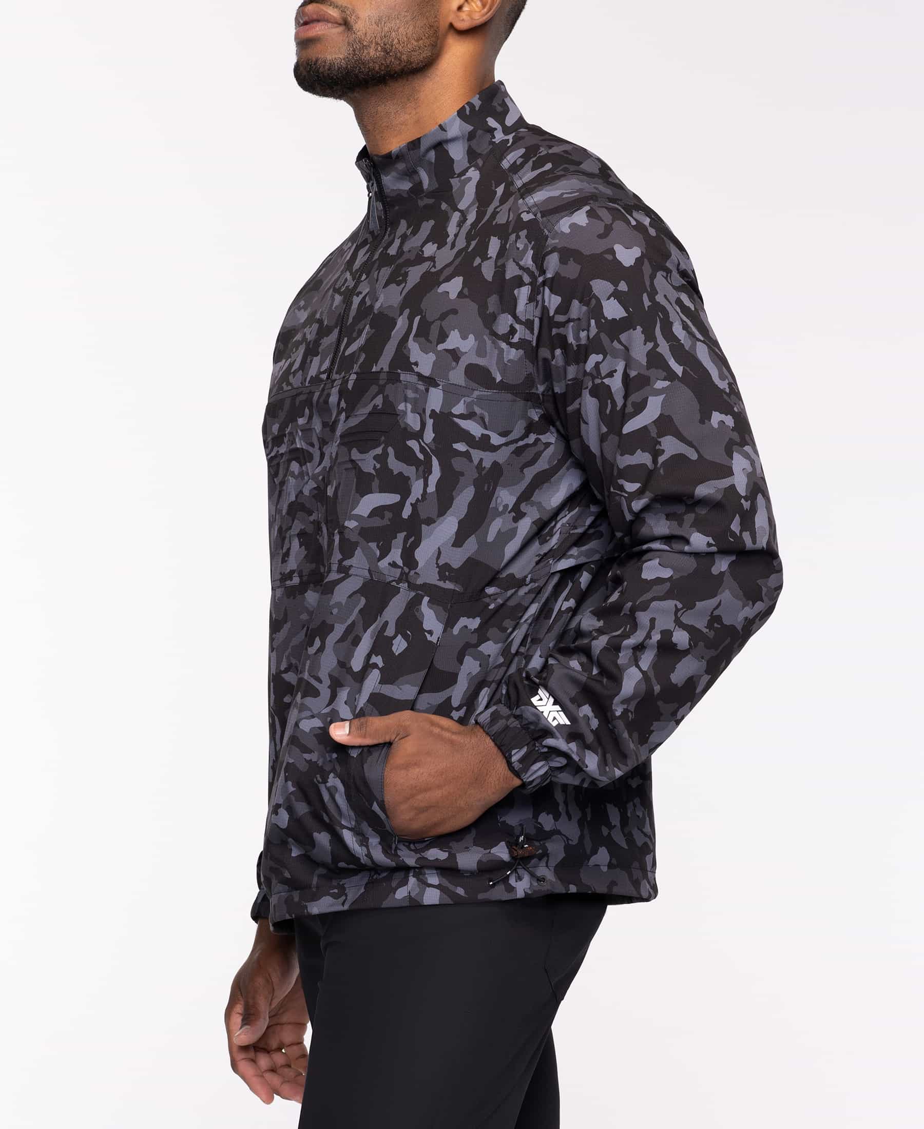 Fairway Camo Vented 1/4 Zip Pullover